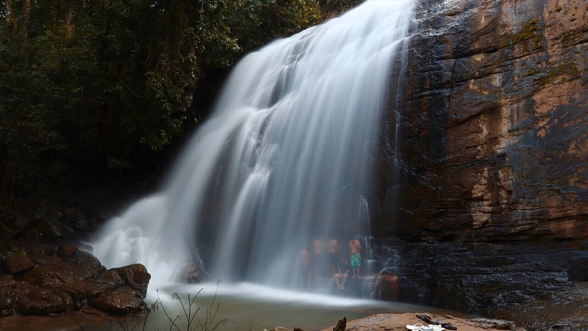 Waterfall in Coorg, Karnataka